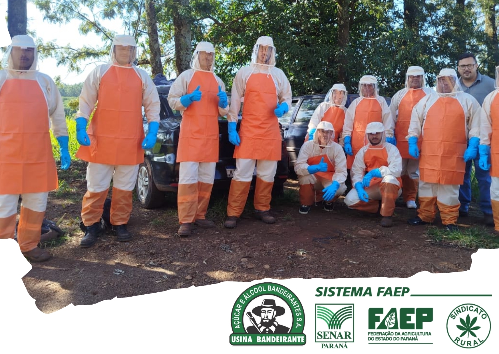 Treinamento em Aplicao Segura de Agrotxicos  Realizado em Parceria com SENAR e Sindicato Rural