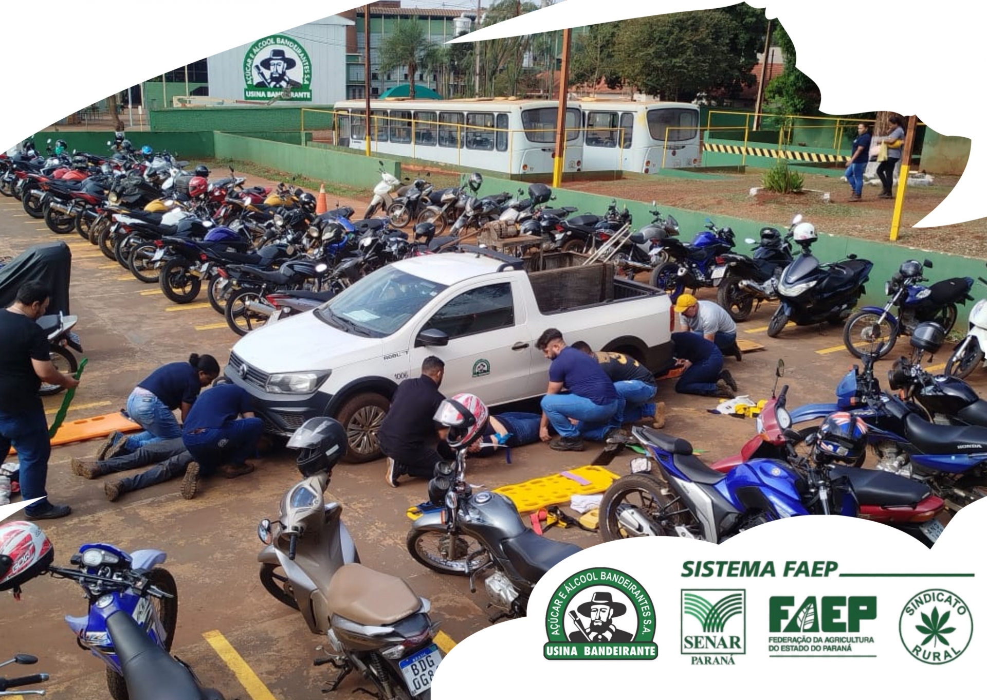 📢 Treinamento de Primeiros Socorros  Parceria USIBAN e SENAR/PR 🩺🚑